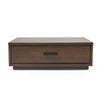 Nova Domus Fantasia Dark Walnut | Dark Grey Bed And Two Nightstands Model VGWDHL-W01-BED-2NS
