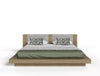 Nova Domus Fantasia Contemporary Walnut & Grey Bed With Two Nightstands Model VGWDHL-W01-01-BED-2NS-LTWLT