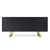 Modrest Finley Mid Century Black & Gold Buffet Model VGCSSB-16050-BLK