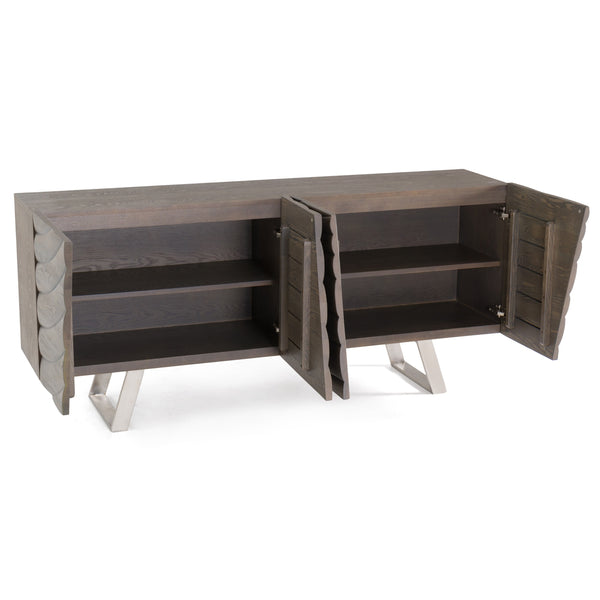 Finley Mid-Century Grey Ash Buffet