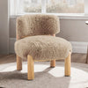Furniture of America Alcoba Mushroom Contemporary Accent Chair Model FM-AC8019LB