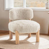 Furniture of America Alcoba Taupe Contemporary Accent Chair Model FM-AC8019TP