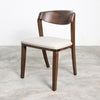 Furniture of America Hadsten Rich Walnut Mid-Century Modern Side Chair (2/Ctn) Model FM30004WN-SC-2PK
