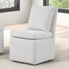 Furniture of America Broager White Contemporary Dining Chair Model FM3000WH-SC