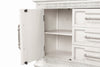 Furniture of America Stella Mia Ivory Traditional Hutch Buffet Model FM31000WH-HB-SET