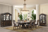 Furniture of America Leovanni Dark Brown Traditional Curio Model FM31003DB-CR-SET