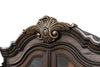 Furniture of America Leovanni Dark Brown Traditional Curio Model FM31003DB-CR-SET