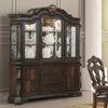 Furniture of America Leovanni Dark Brown Traditional Hutch And Buffet Model FM31003DB-HB-SET