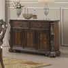 Furniture of America Leovanni Dark Brown Traditional Sideboard Model FM31003DB-SV
