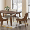 Furniture of America Viken Walnut Mid-Century Modern Dining Table Model FM3213WN-T-TABLE