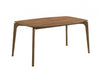 Furniture of America Ebikon Walnut Mid-Century Modern Dining Table Model FM3216WN-T