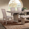 Furniture of America Ellesmere Natural Ash Modern Contemporary Dining Table Model FM3230NT-T-TABLE