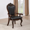 Furniture of America Manzanita Dark Cherry/Black Traditional Arm Chair Model FM3261CH-AC-2PK