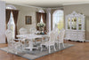 Furniture of America Manzanita White Traditional Dining Table Model FM3261WH-T-TABLE