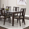 Furniture of America Hinwitz Espresso Transitional Dining Table Model FM3399ES-T