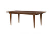 Furniture of America Hepburne Walnut Mid-Century Modern Dining Table Model FM34000WN-T