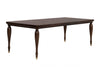 Furniture of America Westerham Dark Cherry Transitional Dining Table W/ 18" Leaf Model FM34001CH-T
