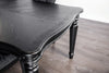 Furniture of America Melodi Parc Black Glam Dining Table Model FM3416BK-T