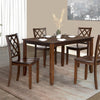 Furniture of America Yamhill Dark Cherry Transitional 5 Pc. Dining Table Set Model FM3424CH-T-5PK