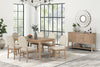 Furniture of America Rheinfall Natural/Beige Transitional Dining Table Model FM3426NT-T