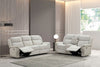 Furniture of America Sandbach Light Gray Contemporary Manual Glider Recliner Model FM6013LG-CH-M