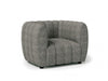 Furniture of America Aversa Charcoal Gray Contemporary Chair Model FM61002GY-CH
