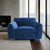 Furniture of America Severo Royal Blue Contemporary Chair Model FM61005BL-CH