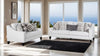 Furniture of America Turnham White/Black Transitional Accent Chair Model FM61112WH-CH-PT