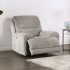Furniture of America Morcote Light Gray Transitional Power Recliner Model FM62001LG-CH-PM