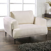 Furniture of America Gladbach Linen White Contemporary Chair Model FM63007WH-CH