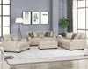 Furniture of America Ardenfold Beige Contemporary Ottoman Model FM64201BG-OT