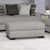 Furniture of America Ardenfold Gray Contemporary Ottoman Model FM64201GY-OT