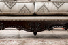 Furniture of America Veracruz Dark Cherry/Beige Traditional Chair Model FM65002BG-CH