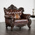 Furniture of America Palencia Dark Cherry/Brown Traditional Chair Model FM65005BR-CH