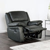 Furniture of America Glarus Black Transitional Recliner Chair Model FM69003BK-CH-M