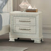 Furniture of America Stella Mia Creamy White Traditional Nightstand Model FM70000WH-N