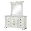 Furniture of America Promenade Wire Brushed White Traditional Dresser W/Jewelry Box Model FM70001WH-D