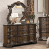 Furniture of America Leovanni Dark Brown Traditional Dresser Model FM70003DB-D