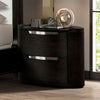 Furniture of America Osterley Black Modern Contemporary Nightstand Model FM71500BK-N