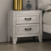 Furniture of America Mysen White Wash Contemporary Night Stand Model FM7202WH-N
