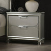 Furniture of America Sheridan Silver Contemporary Nightstand Model FM72080SV-N