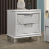 Furniture of America Lareina Pearl White Contemporary Nightstand Model FM72081WH-N