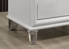 Furniture of America Lareina Pearl White Contemporary Nightstand Model FM72081WH-N