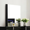 Furniture of America Sinistra Piano Black Contemporary Mirror Model FM7211BK-M