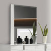 Furniture of America Sinistra White Contemporary Mirror Model FM7211WH-M