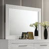 Furniture of America Whitby White Glam Mirror Model FM7216WH-M