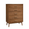 Furniture Of America Tromso Mid-Century Modern Veneer, Solid Wood, Others Walnut Chest | FM7220WN-C
