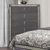 Furniture of America Titania Gray Glam Chest Model FM7240GY-C