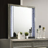 Furniture of America Leyland Dark Gray Contemporary Mirror Model FM7252DG-M