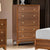 Furniture of America Hepburne Walnut Mid-Century Modern Chest Model FM74000WN-C